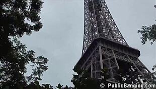Extreme Public Orgy Under Eiffel Tower