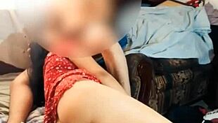 I hooked up with my best friend Oscar's boss in her dress, a hot Latina MILF