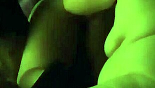 Kong's threesome unfolds with intense cum swapping.