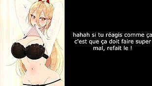 Hentai JOI Featuring Power Chainsawman with Assplay, Pissplay, and Feet Licking