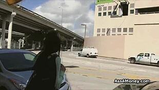 i banged blue eyed sporty chick for cash