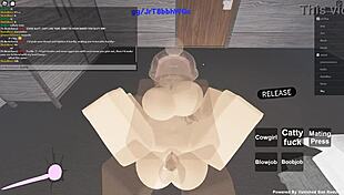 i watch this roblox porn with big black cocks and assfucking, it's so hot but i can't stop staring at the tits