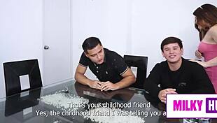 FOLLANDOME A LA HERMOSA NOVIA DE MI MEJOR AMIGO