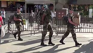 Extreme Public Orgy Under Eiffel Tower