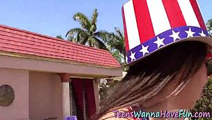 amateur teen gets drilled at party