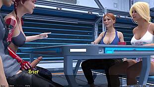 stranded in space 38 - public handjob