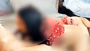 I hooked up with my best friend Oscar's boss in her dress, a hot Latina MILF