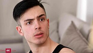 slim4k babe gets cumshot on her face