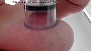 Nipple Suction Cups Tits Amateur