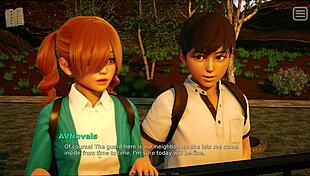 my bully is my lover in this homemade game