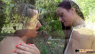 mila and angelina fucking together?