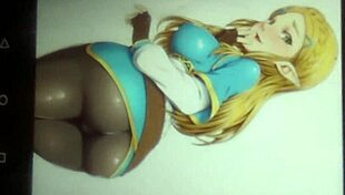 Anime Cum Tribute To Princess Zelda