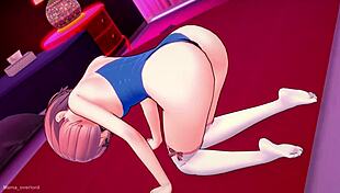 Ram Loves Getting Footjobs In Bikini Version