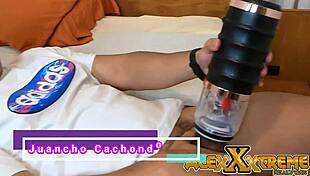 I Spy My Neighbor Jerking Off With His Sex Toy!