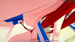 i watch parasoul in bikini getting fucked hard in skullgirls fantasy anime hentai