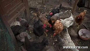 Private Com: Sexy Star Little Caprice Fucking Wild Outdoors With Handjob, Licking Pussy, And Creampie In Missionary