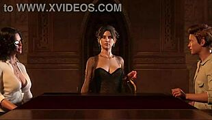 Treasure of Nadia part 9: Nun and doctor get wild with anal and big cock in hospital scenes.