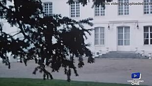 Marianne and Dominique Seduce Butler in Sexy Lingerie