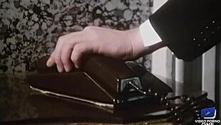 Marianne and Dominique Seduce Butler in Sexy Lingerie