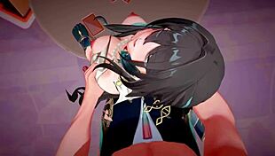 3D animated hentai with Honkai Star Rail characters