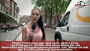 Deutsche milf schleppt mann ab beim casting zum ficken