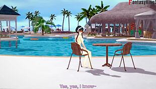 Yor Forger in Bikini Pool Sex POV Fantasy