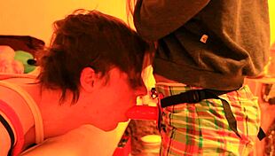 boyfriend bound strapon