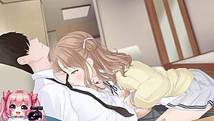 College girl rides and jerks for cumshot