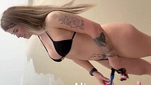 Young Blonde Latina Sucks Cock at Beach Fishing Spot