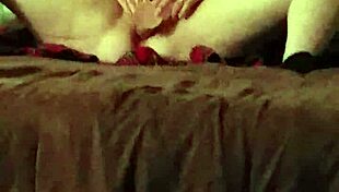 Wife uses 10 inch vibrator for orgasm