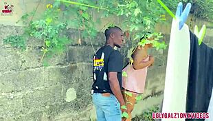 Uglygalz1 gets it hard outside in the great outdoors