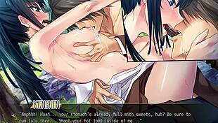 Commander babes fuck both in threesome group