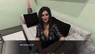 Let's play lily's curse part 1 with brunette and redhead characters