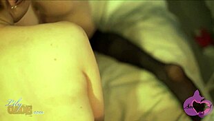 Blonde bookworm's subtle ass licking turns to strap-on fucking with clothes ripped