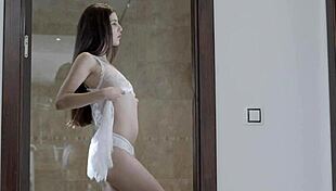 Stepbro Devours Anya Krey's Pussy Until She Cums Hard