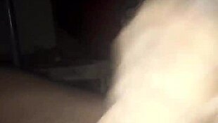 gay guy masturbates his cock late at night at home