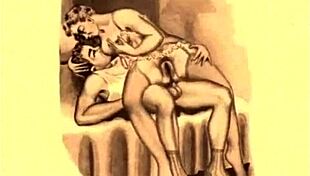 man, these vintage erotic drawings got me hooked already!