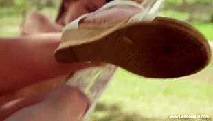 Rebekah and Tereza explore their lesbian sides with toys and masturbation 😏