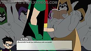 anal a raven despues someto y humillo a mis prisioneras 18titans capitulo 8 en espa�ol