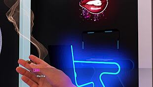 name88s triangle 20 - movie night with cute busty blonde