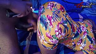 Nigerian Babe Ripped and Fucked by BBC