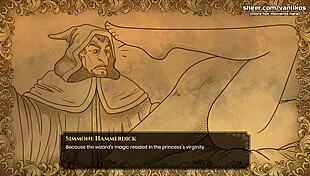 hey, that virgin innocent girl gives her first handjob in this hentai legend part 19