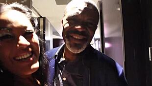 Scott Rhodes surprises Maxine with Richard Mann's cock for her birthday