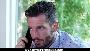 Babysitter Jillian Janson Bent Over For Huge Cock Missionary Fucking