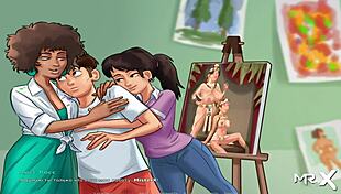 Erotic picture for headmistress in Summertimesaga e4 71 looks amazing 😏