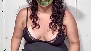 halloween night with some fun homemade costumes and treats