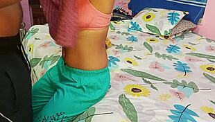 Desi servant fucks mistress doggystyle in hardcore scene.