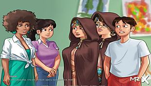 Erotic picture for headmistress in Summertimesaga e4 71 looks amazing 😏