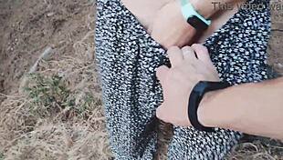 Risky Forest Fucking With Cute Teen and Stunning Sea Views in 4K