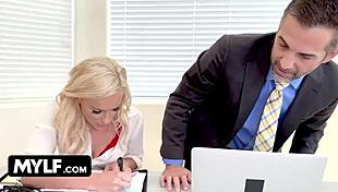 new boss lindsey lakes dominates staff in concept video